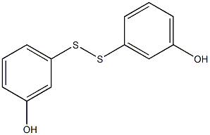 3,3'-二羟基二苯二硫醚结构式