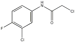 2,3'-二氯-4-氟代-N-乙酰苯胺结构式