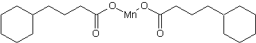 Manganous cyclohexanebutyrate