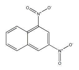 1,3-二硝基萘结构式