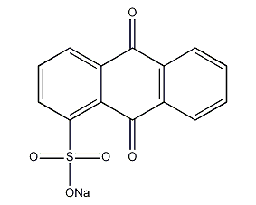蒽醌-1-磺酸钠结构式