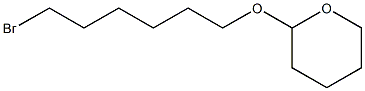 2-(6-溴己氧基)四氢-2H-吡喃结构式