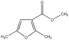 2,5-二甲基-3-呋喃羧酸甲酯结构式