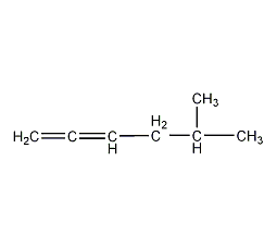 5-甲基-1,2-己二烯结构式