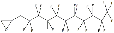 3-(全氟-n-癸基)-1,2-氧化丙烯结构式