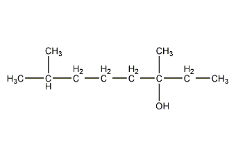 3,7-二甲基-3-辛醇结构式