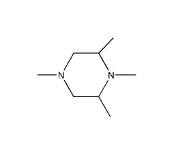 1,2,4,6-四甲基哌嗪结构式