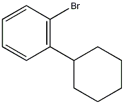 1-溴-2-环己基苯结构式