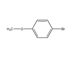 4-溴苯甲醚结构式