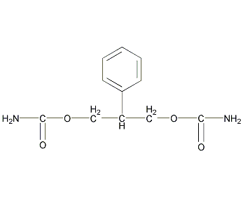 非尔氨酯结构式