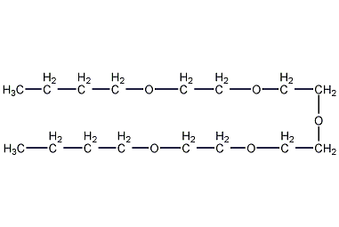 二丁氧基四甘醇醚结构式