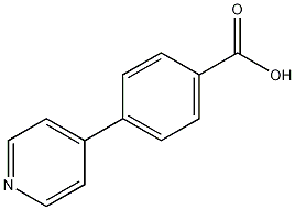 4-吡啶-4-基-苯甲酸结构式