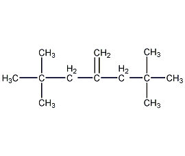 2,2,6,6-四甲基-4-亚甲基庚烷结构式