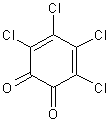 邻四氯苯醌结构式