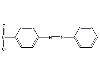 对苯偶氮基苯甲酰氯结构式