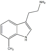 7-甲基色胺结构式