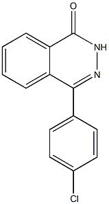 4-(4-氯苯基)-1-(2H)-酞嗪酮结构式