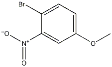 4-溴-3-硝基苯甲醚结构式