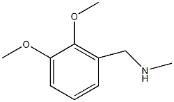2,3-二甲氧基苯甲酰基甲胺结构式