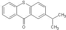 2-异丙基硫杂蒽酮结构式