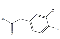 (3,4-二甲氧基苯基)乙酰氯结构式