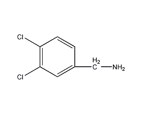 3,4-二氯苯甲胺结构式
