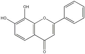 7,8-二羟基黄酮结构式