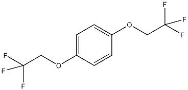 1,4-双(2,2,2-三氟乙氧基)苯结构式