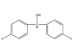 4,4'-二氟二苯基甲醇结构式