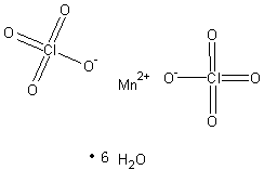 高氯酸镁(II)水合物结构式