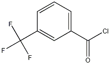 3-(三氟甲基)苯甲酰氯结构式