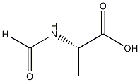 N-甲酰-L-丙氨酸结构式