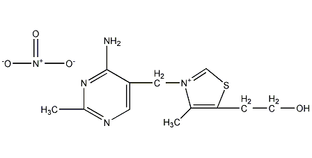 硝酸硫胺结构式