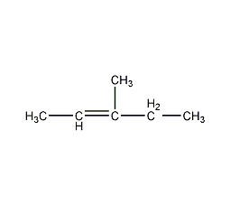 反-3-甲基-2-戊烯结构式