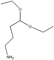 4-氨基丁醛二乙基缩醛结构式