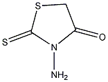 3-氨基硫氧噻唑烷结构式