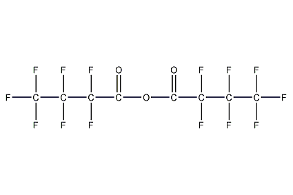 七氟丁酸酐结构式