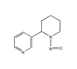 N-亚硝基假木贼碱(NAB)结构式