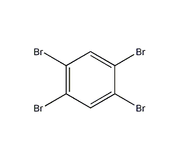 1,2,4,5-四溴苯结构式