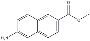 6-氨基萘甲酸甲酯结构式