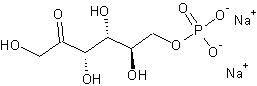 D-果糖-6-磷酸二钠盐结构式