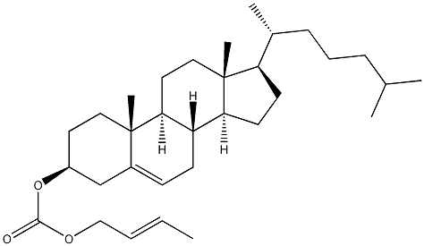 Cholesteryl crotylcarbonate