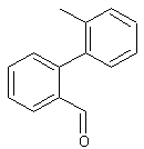 2'-甲基联苯-2-甲醛结构式