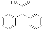 2,2-二苯基丙酸结构式