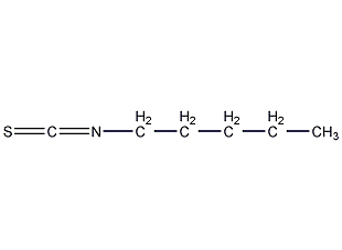 异硫氰酸正戊酯结构式