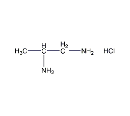 (R)-1,2-二氨基丙烷盐酸盐结构式
