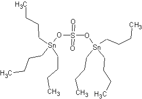 双(三丁基锡)硫酸酯结构式