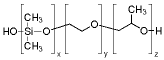 聚(二甲基硅氧烷)乙氧基/丙氧基化物结构式