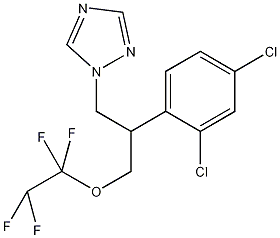 氟醚唑结构式