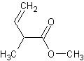 顺式2-甲基-2-丁烯酸甲酯结构式